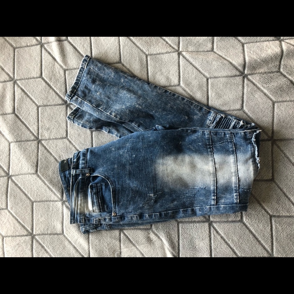 X-RAY Biker Denim Skinny Jeans Size 30x32